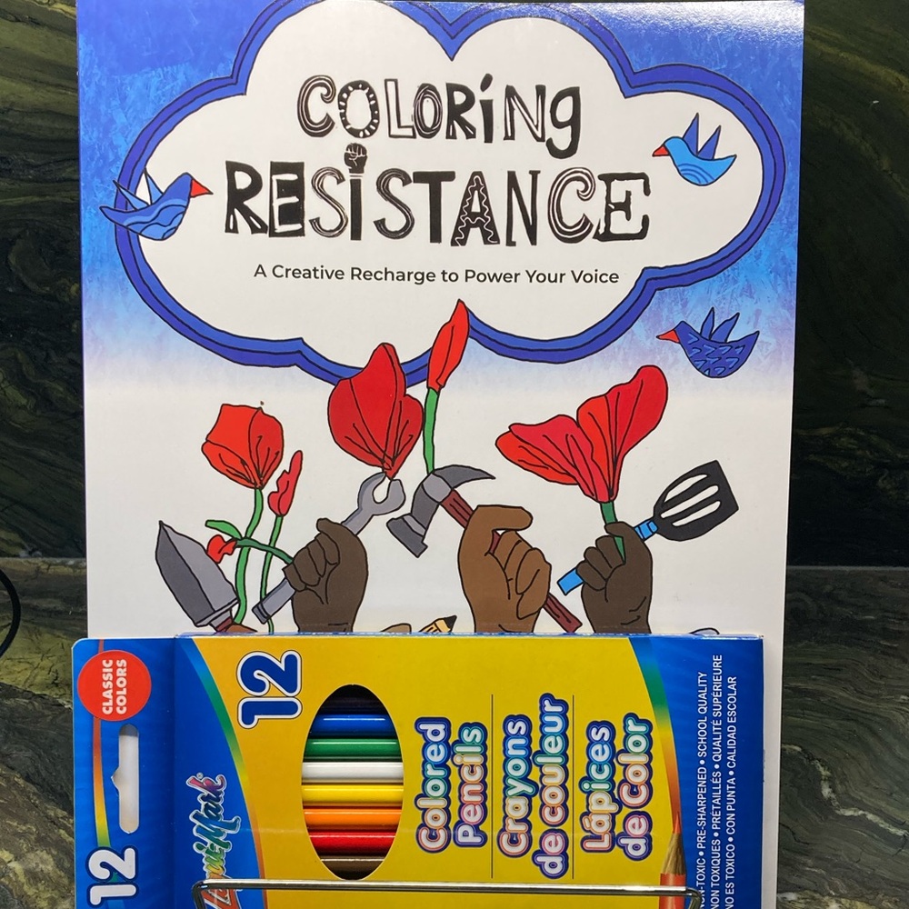 Coloring Resistance Hand Crafted Art Set New